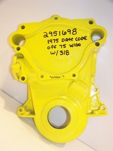 1975 Dodge Truck Power Wagon 318 Timing Chain Cover Oem #2951698 Ramcharger 76 + - £100.83 GBP