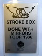 Aerosmith Done With Mirrors Backstage Concert Pass Original Hard Rock Stroke Box - £15.76 GBP