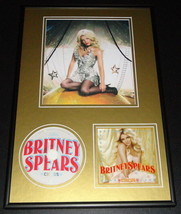 Britney Spears Circus Framed 12x18 CD &amp; Photo Display - £55.37 GBP