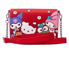 Universal Studios Loungefly Sanrio Hello Kit &amp; Friends Crossbody Bag Color - $132.99