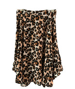 H &amp; M Skirt Animal Print Womens Size 6 fit flare zipper Cheetah Leopard - £15.48 GBP