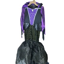 Disguise Disney Maleficent Girl&#39;s M (8-10) Headwear &amp; Dress Costume - £17.85 GBP