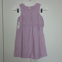 OLD NAVY GIRL&#39;S LAVENDER SLEEVELESS SOFT LINED COTTON/RAYON DRESS-5T-NWT... - $183.89 MXN