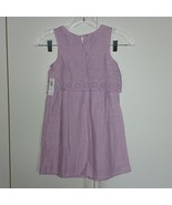 OLD NAVY GIRL&#39;S LAVENDER SLEEVELESS SOFT LINED COTTON/RAYON DRESS-5T-NWT... - $184.91 MXN
