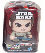 Rey Jakku Scavenger #5 Jedi Figure - Star Wars Mighty Muggs Hasbro 3.5&quot; ... - £6.29 GBP