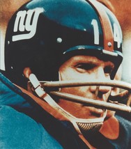 Y.A. Tittle 8X10 Photo New York Giants Ny Nfl Football Close Up - $4.94