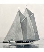 The Elena Transatlantic Rig King&#39;s Cup 1928 Race To Spain Nautical Print... - $458.41 MXN