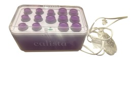 Calista Maria McCool Hot Hair Curler Set Self Grip 14 Rollers 12 Clips V... - €12,92 EUR