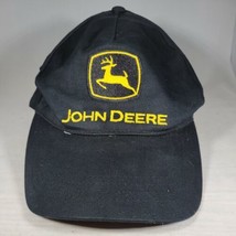 John Deere Hat Cap Black Snapback Adjustable Cary Francis - $6.98