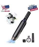 Mini Rechargeable Vacuum Lightweight Car Cleaning 6000PA Powerful Suction - $26.25 CAD