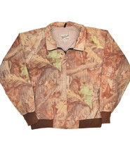 Vintage Woolrich Advantage Timber Camouflage Jacket Mens L Hunting Zip Bomber - $33.72