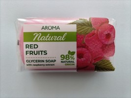  Refresh with Nature: Aroma Natural Elements Raspberry Soap  – 100 gr - $10.30