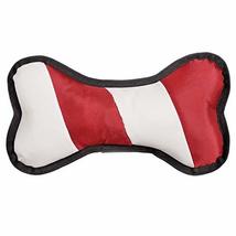 MPP Holiday Squeak Big Dog Toys Peppermint Stripe Candy Cane Bone or Stocking 12 - £11.19 GBP