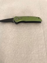 Green Unbranded Spring out Pocket Knife. - $7.92