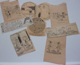 Vintage Newspaper Cartoons Lot of 9 Garfield Dennis The Mennis &amp; More - $2.99
