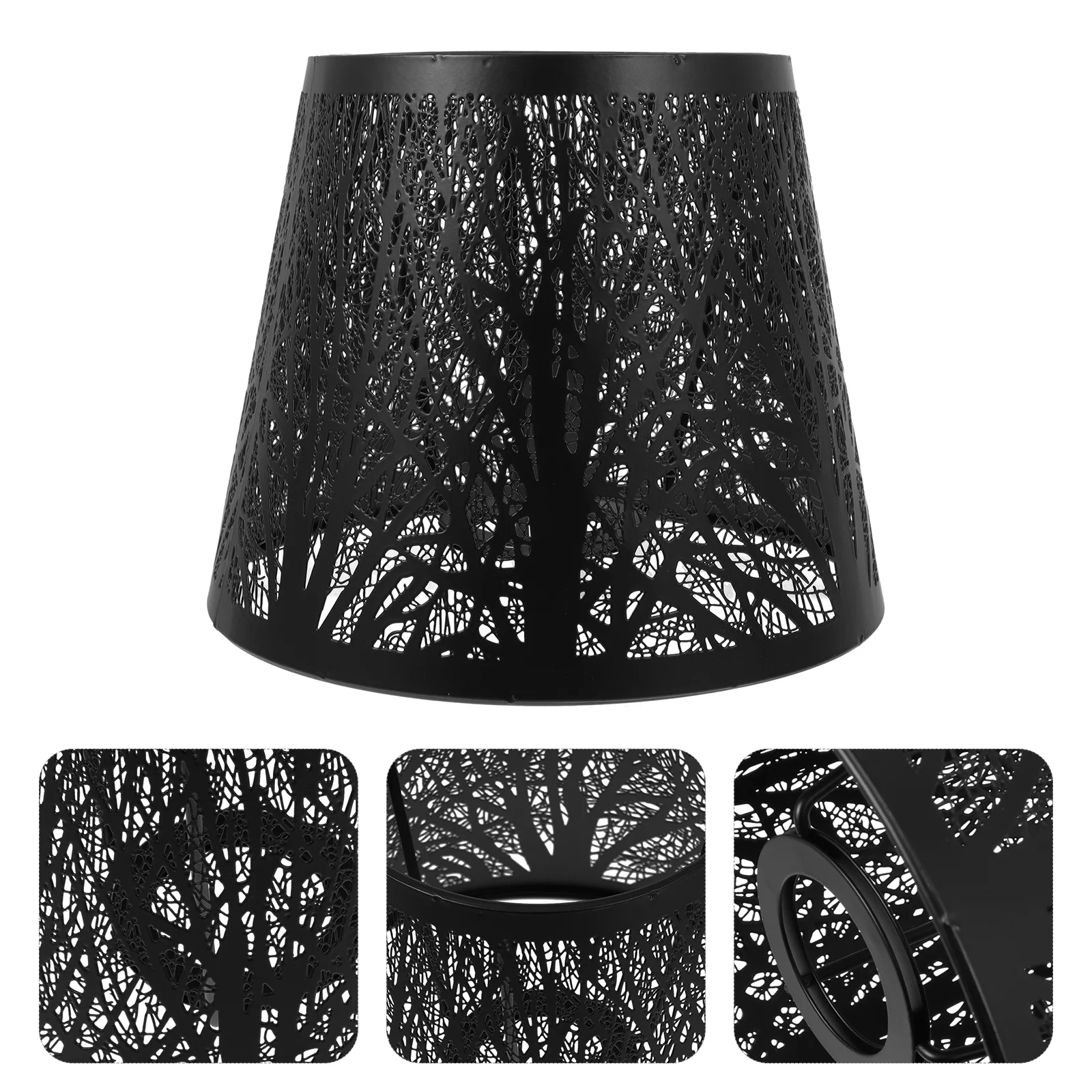 Lamp Shade Lampshade Cover Light Chandelier Tablemetal Shadow Lampshades... - $16.62+
