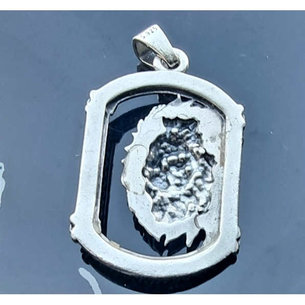 925 STERLING SILVER LION GOTHIC PUNK ROCK PROTECTION PENDANT AT Item image 7