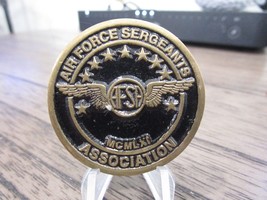 Vintage USAF Air Force Sergeants Association Challenge Coin #339U - £11.86 GBP