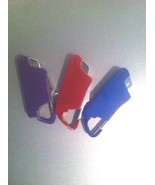3 NEW Cigarette LIGHTERS WITH A HOOK FOR BELT OR KEY CHAIN - $46.42 MXN