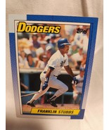 1990 Topps Franklin Stubbs Dodgers Baseball Card #56 - $2.00