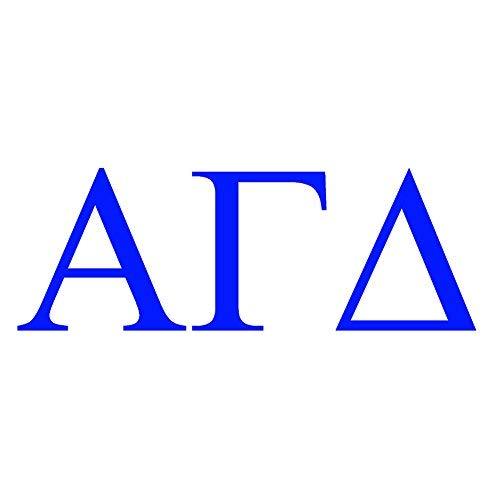 StickerDad Alpha Gamma Delta Sorority V1 Greek Vinyl Decal by size: 6&quot;, ... - $3.95