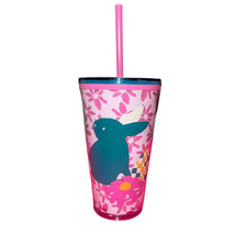 Starbucks 2023 Easter Spring Pink Mod Bunny Floral Tumbler 16oz Grande Cup NWT - £26.13 GBP