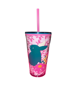 Starbucks 2023 Easter Spring Pink Mod Bunny Floral Tumbler 16oz Grande C... - £25.63 GBP