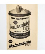 1947 Lion Oil Co Naturalube DHD Advertisement El Dorado Arkansas DWNN18 - $372.80 MXN