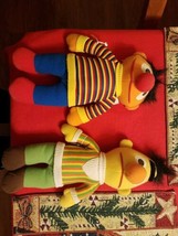 Sesame Street Burt And Ernie Playschool Lot of 2 - £27.45 GBP