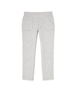 Athletic Works Girls Fleece Sweatpants, Size S/CH (6-6X) Color Grey - £12.71 GBP