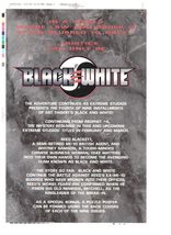 BLACK AND WHITE Image Comics glossy printer's proof V - $14.84