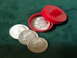 Okito Coin Box - Plastic Version - Coins Appear, Vanish and Penetrate! - £4.66 GBP