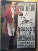 Phil Collins Serious World Tour 1990 Program Large 13*10 Inch Many Tour Pictures - £23.44 GBP