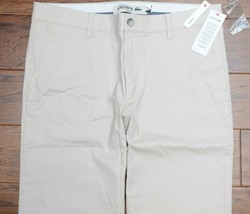 Lacoste $135 Men's Slim Fit Paraffin Stretch Cotton Casual Chino Pants 42 EU 52 - $60.38