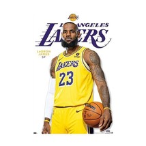 NBA Los Angeles Lakers - LeBron James Poster 22.375&quot; x 34&quot; NEW! - £7.86 GBP