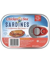 Chicken Of The Sea Sardines louisiana hot sauce 3.75 oz (pack of 3) - £27.61 GBP