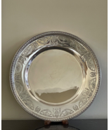 Antique Sterling Silver Hallmarked Engraved Tray 680 Grams - £739.56 GBP