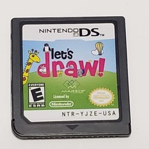 Let&#39;s Draw (Nintendo DS, 2010) Game Cartridge Only Authentic Tested - £4.59 GBP