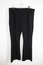 Torrid 18R Black Premium Ponte Flare Trousers Pants 564545 - £17.43 GBP