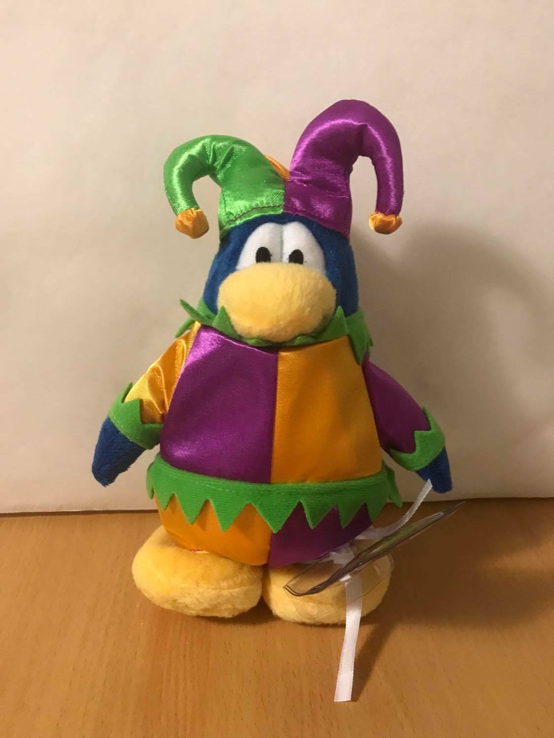 Primary image for Club Penguin Limited Edition 6.5" Plush Series 3 Court Jester * NEW WITH TAGS *