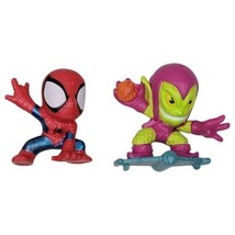 Marvel Stunt Squad Spider-Man VS Green Goblin Playset Replacement Figures ONLY** - $5.00