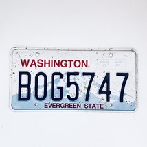  United States Washington Evergreen Passenger License Plate B0G5747 - $18.80