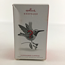 Hallmark Keepsake Christmas Ornament Beauty Of Birds Hummingbird Surprise 2018 - $51.43