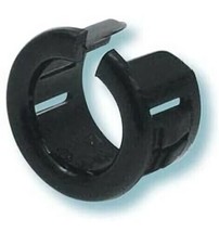 x25 3/8&quot; HOLE OPEN CLOSED BUSHING OCB .375 HEYCO 2865 BLK NYLON CABLE GR... - £10.14 GBP