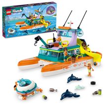 LEGO Friends Sea Rescue Boat 41734 Building Toy Set for Boys &amp; Girls Age... - $63.99