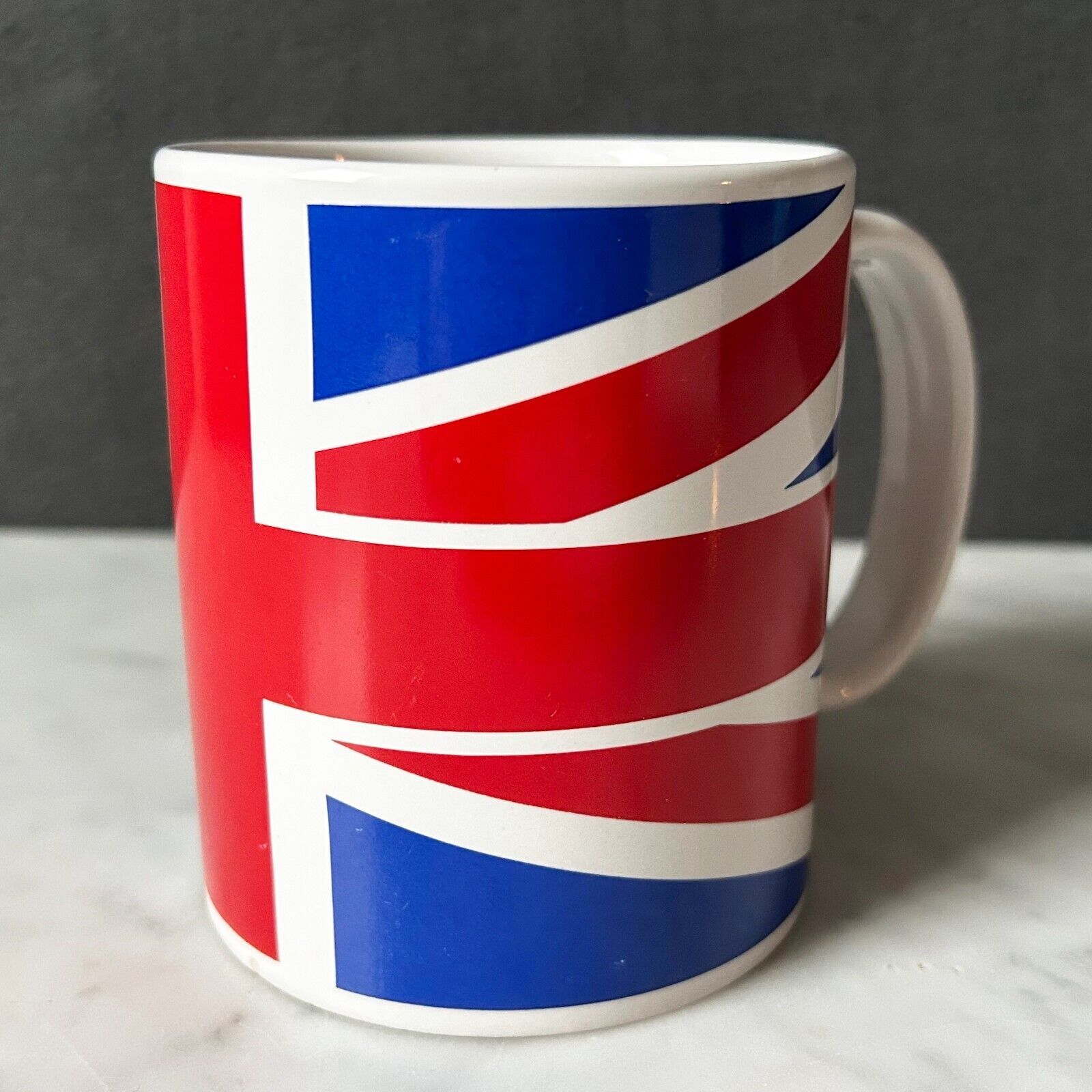 British Flag Mug Sampsons Ltd Coffee Cup Designed in Great Britain Union... - $11.35