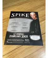 Inkworks 2005 Spike the Complete Story Trading Card Promotional Poster K... - $283.25 MXN