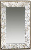 Antique Style Frameless Wall Mirror Tray 20&quot;X12&quot; - £53.01 GBP