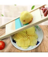 Potato Chips Cutter Slicer Stainless Steel French Waffle Fries Slice Gri... - $381.81 MXN