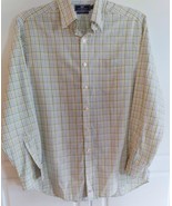 Vineyard Vines Men&#39;s Size L Plaid Cotton Slim Fit Murray Casual Shirt - £19.09 GBP